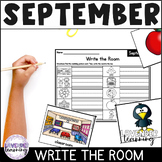 September Write the Room Activity - Back to School Write the Room