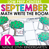 September Write the Room Kindergarten MATH Centers