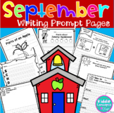 September Writing Activities for first or second grade