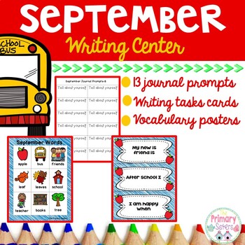 September Writing Center by The Primary Sisters | TpT