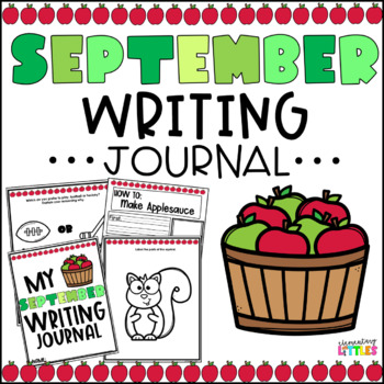 September Writing Journal by Elementary Littles | TPT