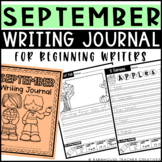 September Writing Journal | Beginning Writers | Worksheets