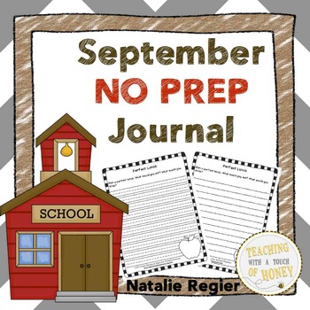 September Writing Prompts - 1st Grade, 2nd Grade, & 3rd Grade No Prep ...