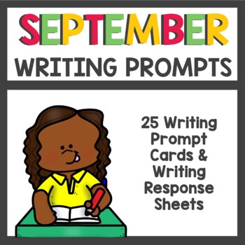 September Writing Prompts by Teaching Superkids | TPT