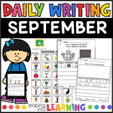 September Kindergarten Writing Prompts | Fall Journal Prom