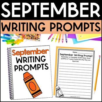 September Writing Prompts by My Kinder Universe | TPT