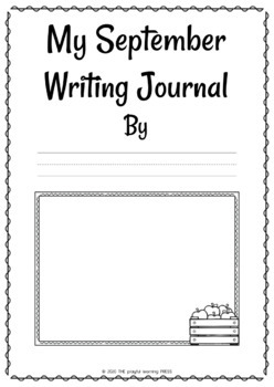 September Writing Prompts - PRINT & LEARN - no prep journal prompts