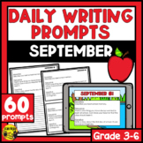 September Writing Prompts | Paper or Digital