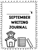 September Writing Prompts and Journal (NO PREP)