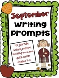September Writing Prompts for Journals and More!