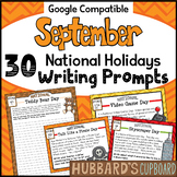 September Writing Prompts National Holidays September Acti