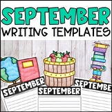 September Writing Templates FREE