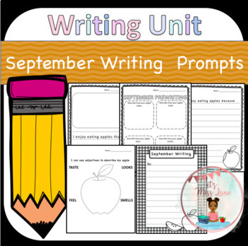 September Writing Unit by Its Miss Lane | Teachers Pay Teachers