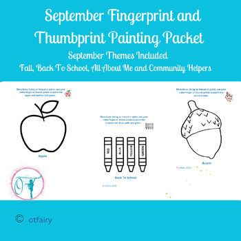 Preview of September fingerprint and thumbprint packet