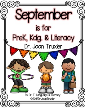 Preview of September is for PreK, Kdg. & Literacy  (Distance Learning)