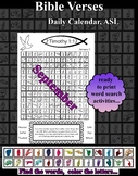 September’s Word Search Coloring pages, Bible Verses, Amer