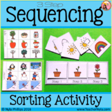 Sequence Cards - 3 Step Sorting Activity