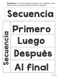 Sequence Foldable Spanish and English