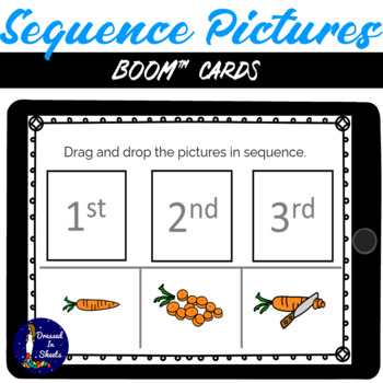 Preview of Sequence Pictures BOOM Cards