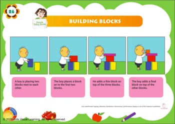 Preview of Sequence, Sequencing Stories, retelling stories, speech therapy, FREEBIE