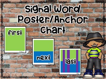 Stop, Drop & Roll Sequence Activity and Poster Freebie