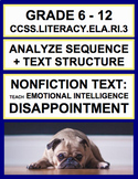 Sequence + Text Structure with SEL Nonfiction Article: Dis