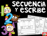 Sequence & Write: Spanish version