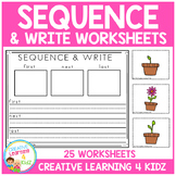 Sequence & Write Worksheets