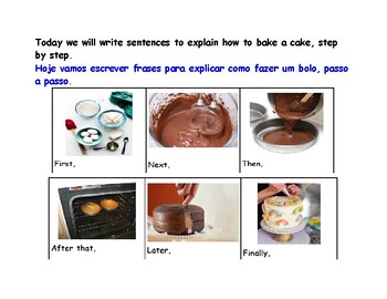 Preview of Sequence Writing: How Do You Bake A Cake?