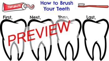 Preview of Sequence Writing: How to Brush Your Teeth