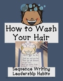 Sequence Writing How to Wash Your Hair