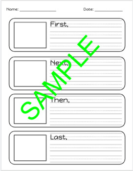 Preview of Sequence Writing Template