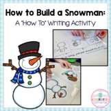 Sequence and Write: How to Build a Snowman