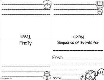 Sequence of Events FREEBIE by Emily Education | Teachers Pay Teachers