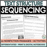 Chronological Text Structure Passages & Sequencing Text St
