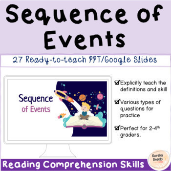 Preview of Sequence of Events Ready-to-teach Editable PPT/Google Slides