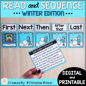 Winter Writing Prompts - printable & digital - Mrs. Winter's Bliss