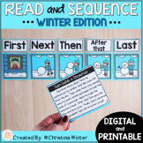 Sequence of Events Winter Reading Passages - Printable Dig