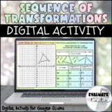 Sequence of Transformations Digital & Printable Activity