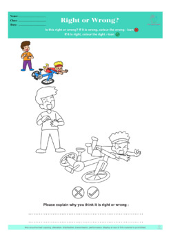 Preview of BUNDLE 1: Behavior, right, wrong, good, bad choices, social, ABA, ADHD, autism
