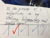Sequenced Writing Goals for Students