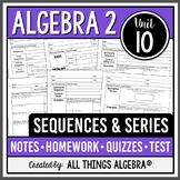 Sequences and Series (Algebra 2 Curriculum - Unit 10) | Al