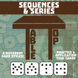 Sequences & Series Game - Small Group TableTop Practice Activity