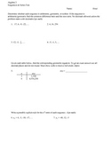 Sequences & Series Test (4 versions)