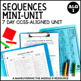 Sequences Unit | Arithmetic and Geometric Sequences | Algebra 1