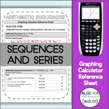 graphing geometric sequences calculator