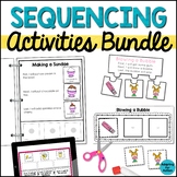 3 Step Sequencing Stories with Pictures Adapted Book, Puzz