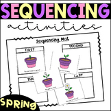 Sequencing Activities and Centers- Spring Story Sequencing
