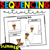 Sequencing Activities and Centers- Summer Story Sequencing