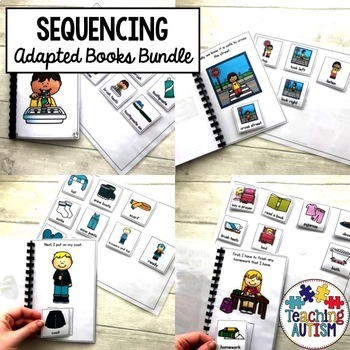 Preview of Life Skills Special Education Activities | Sequencing Adapted Books